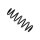 Suspension Spring Rear Axle BILSTEIN for e.g. SEAT Ibiza IV