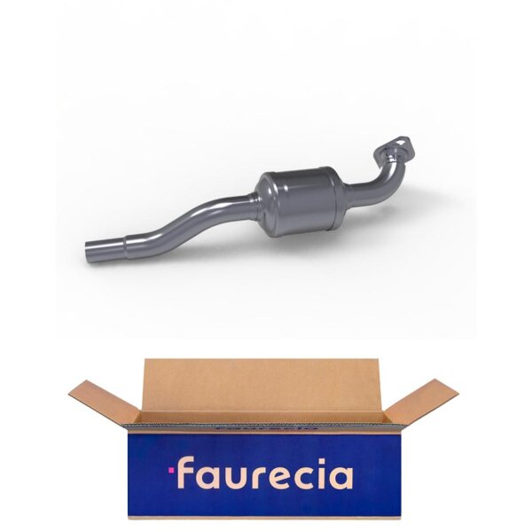 Katalysator Euro 6 mit Anbauteilen FAURECIA für u.a. CITROËN C1
