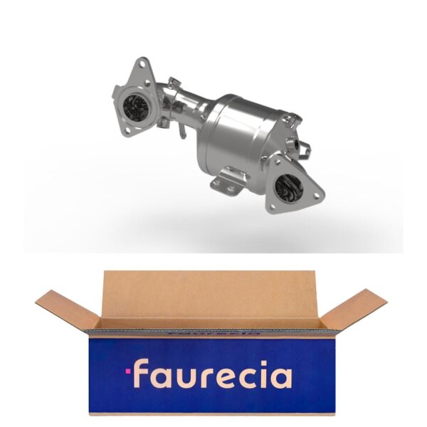 Catalytic Converter Euro 5 with attachments FAURECIA for e.g. TOYOTA URBAN