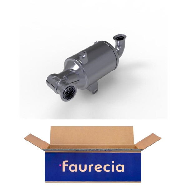 Katalysator Euro 6 mit Anbauteilen FAURECIA für u.a. CITROËN BERLINGO