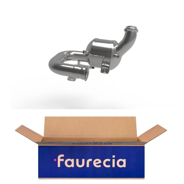 Katalysator Euro 6 mit Anbauteilen FAURECIA für u.a. CITROËN DS4
