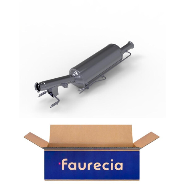 Soot/Particulate Filter Exhaust System Euro 6 FAURECIA for e.g. PEUGEOT 508