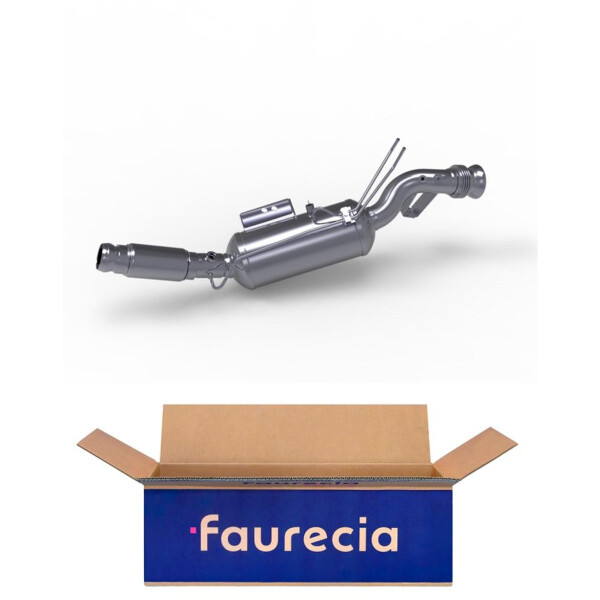 Soot/Particulate Filter Exhaust System Euro 6 FAURECIA for e.g. MB SPRINTER
