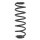 Suspension Spring Rear Axle Coil spring with constant wire diameter SPIDAN for HYUNDAI Kona
