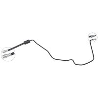 Brake hose 850 mm INN M10x1.0 OUT M10x1.0 A.B.S. for e.g....