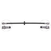Brake hose 380 mm INN M10x1.0 INN M10x1.0 A.B.S. for ALFA...