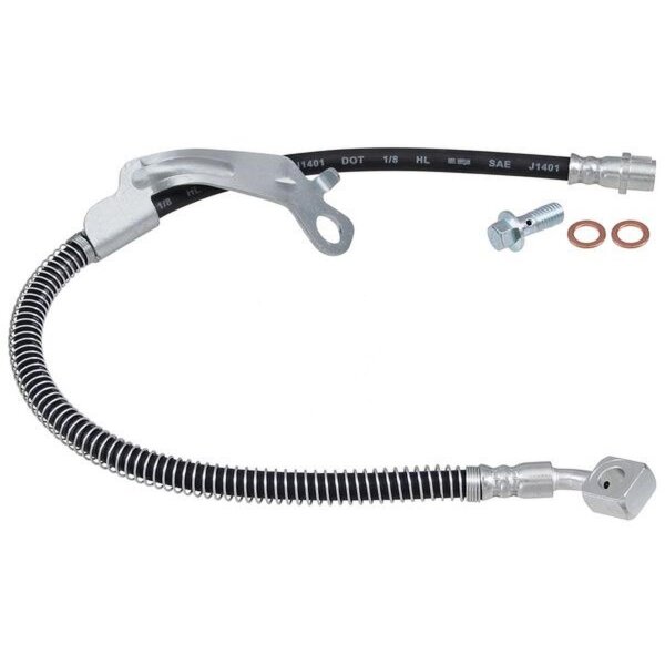 Brake hose 547 mm INN M10x1.0 OUT M10x1.0 A.B.S. for e.g. OPEL INSIGNIA