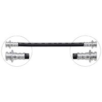 Bremsschlauch 241 mm INN M10x1.0 INN M10x1.0 A.B.S....