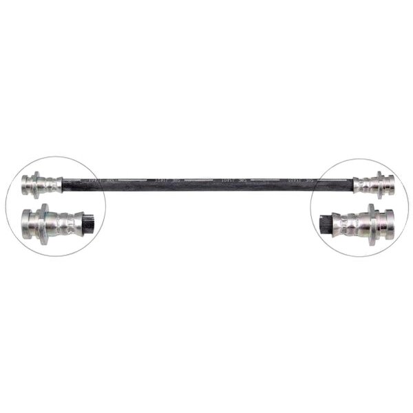 Bremsschlauch hinten A.B.S. für NISSAN 300ZX Coupe