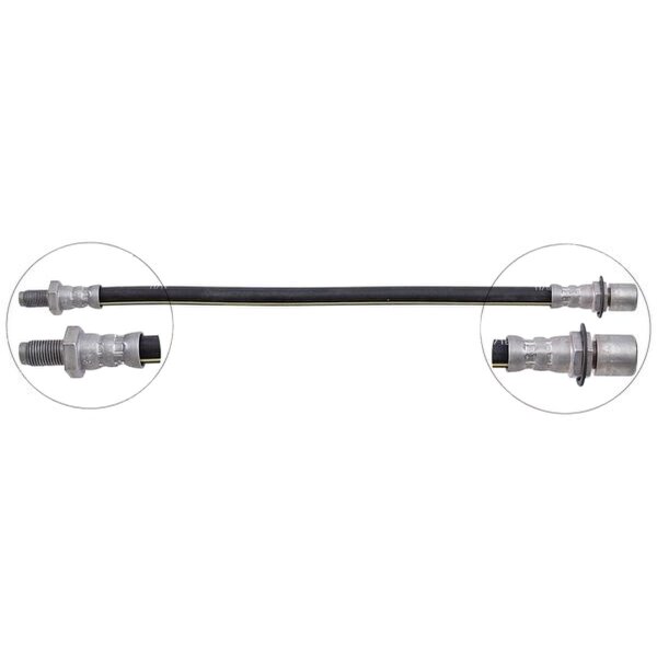 Brake hose 320 mm INN M10x1.0 OUT M10x1.0 A.B.S. for TOYOTA HIACE and others