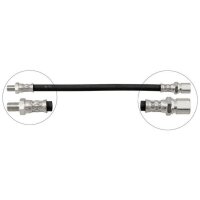 Brake hose 270 mm OUT 3 8 24 INN M10x1.25 A.B.S. suitable...