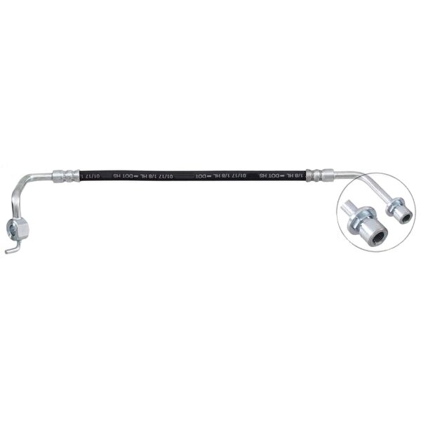 Brake hose 279 mm INN M10x1.0 BANJO 10.0 mm A.B.S. for FORD TRANSIT and others