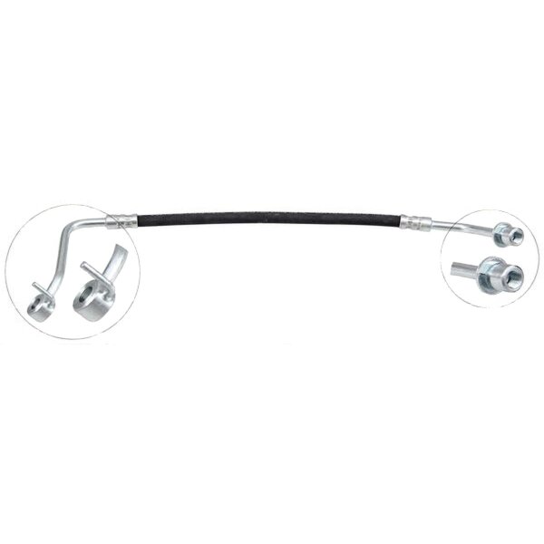 Brake hose 285 mm INN M10x1.0 BANJO 10.0 mm A.B.S. for FORD TRANSIT and others