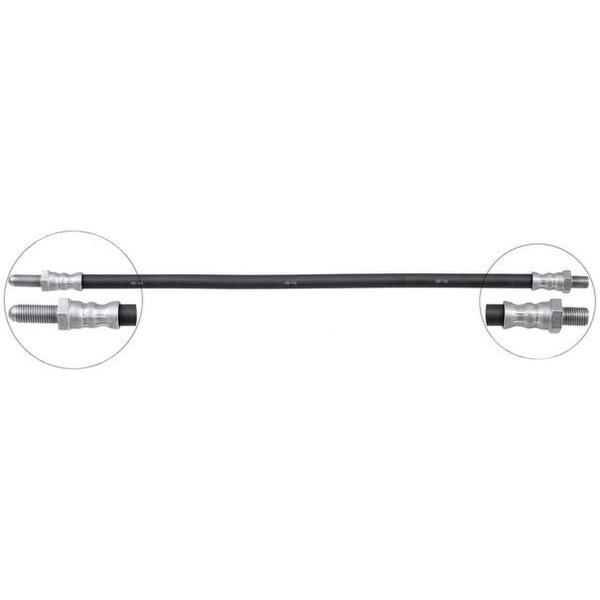 Bremsschlauch hinten A.B.S. für LAND ROVER 88/109 MK IIA