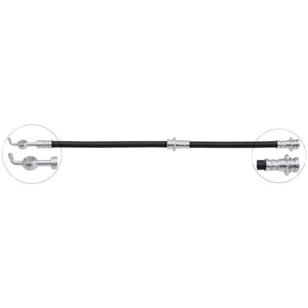 Bremsschlauch vorne A.B.S. für D-MAX I