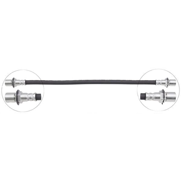 Bremsschlauch hinten mitte A.B.S. für DAIHATSU FEROZA Soft Top
