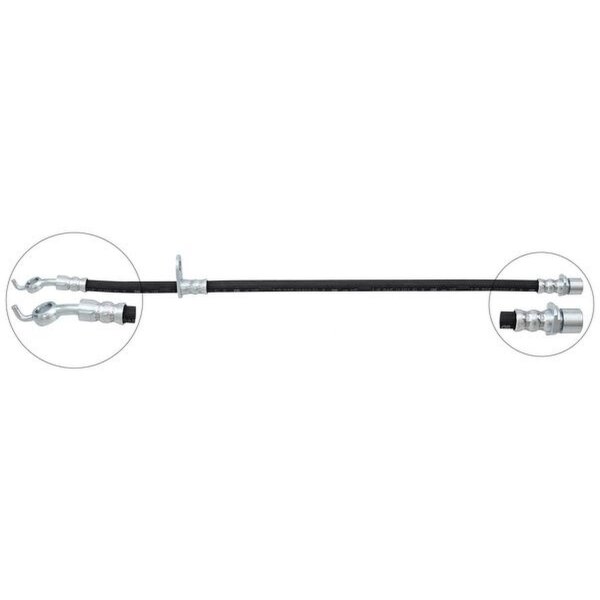 Bremsschlauch vorne A.B.S. für DAIHATSU CHARADE IV
