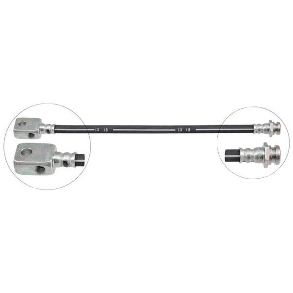 Bremsschlauch hinten A.B.S. für NISSAN VANETTE Kasten