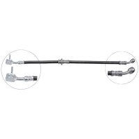 Bremsschlauch hinten links A.B.S. für NISSAN 100NX