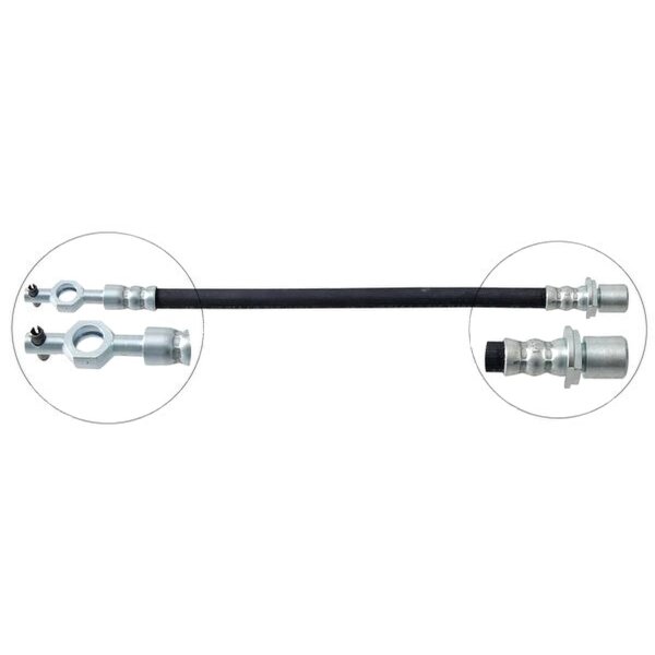 Bremsschlauch hinten A.B.S. für TOYOTA CARINA IV Stufenheck