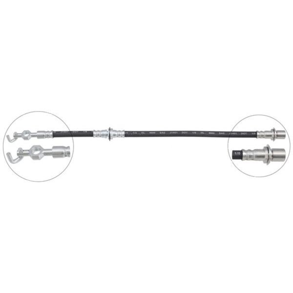 Bremsschlauch vorne A.B.S. für TOYOTA MR2 II