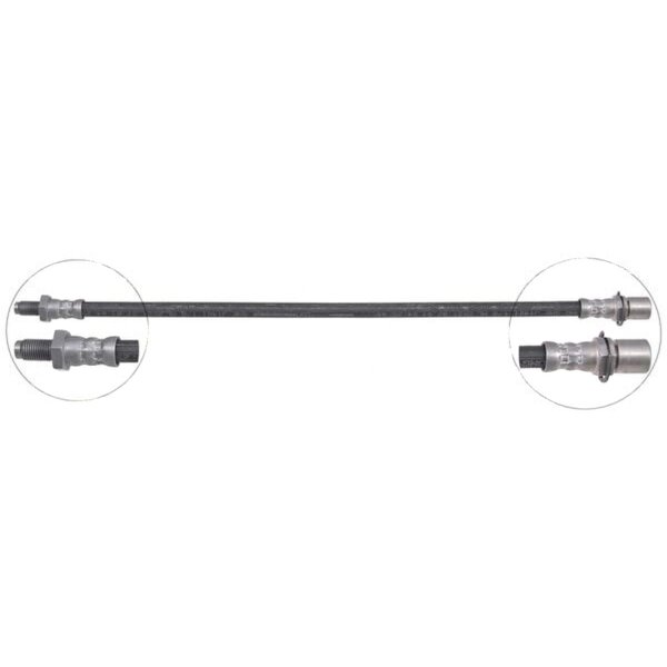 Bremsschlauch vorne links innen A.B.S. für TOYOTA LAND CRUISER 80