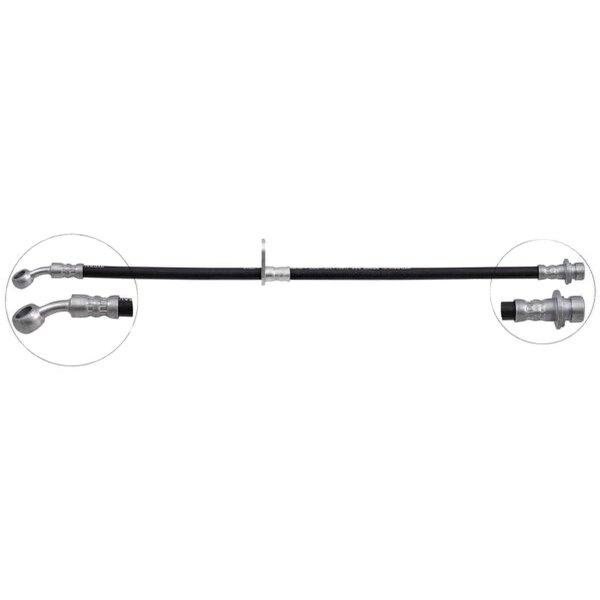 Bremsschlauch hinten links A.B.S. für HONDA CIVIC V Stufenheck