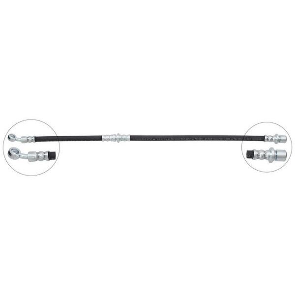 Bremsschlauch hinten links A.B.S. für IMPREZA Coupe