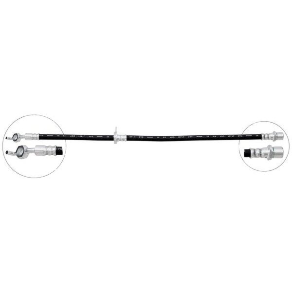 Bremsschlauch vorne A.B.S. für DAIHATSU TERIOS