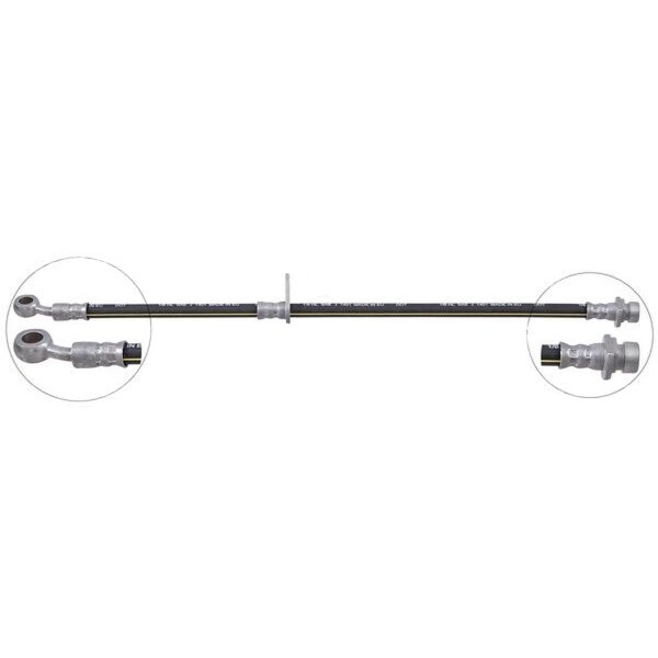 Bremsschlauch vorne rechts A.B.S. für HONDA PRELUDE V