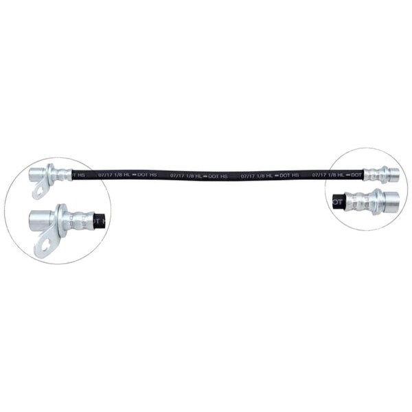 Bremsschlauch hinten links A.B.S. für TOYOTA AVENSIS