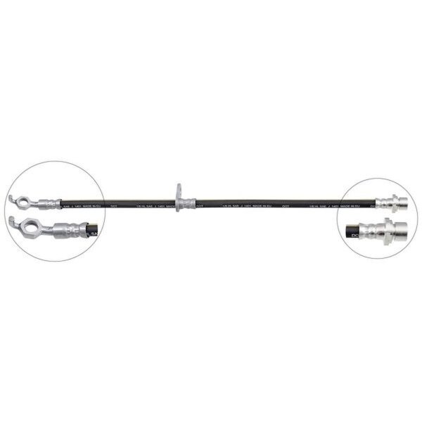 Bremsschlauch vorne links A.B.S. für TOYOTA PREVIA II