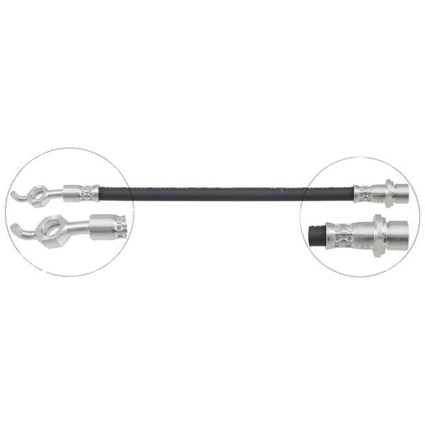 Bremsschlauch hinten A.B.S. für TOYOTA AVENSIS Stufenheck
