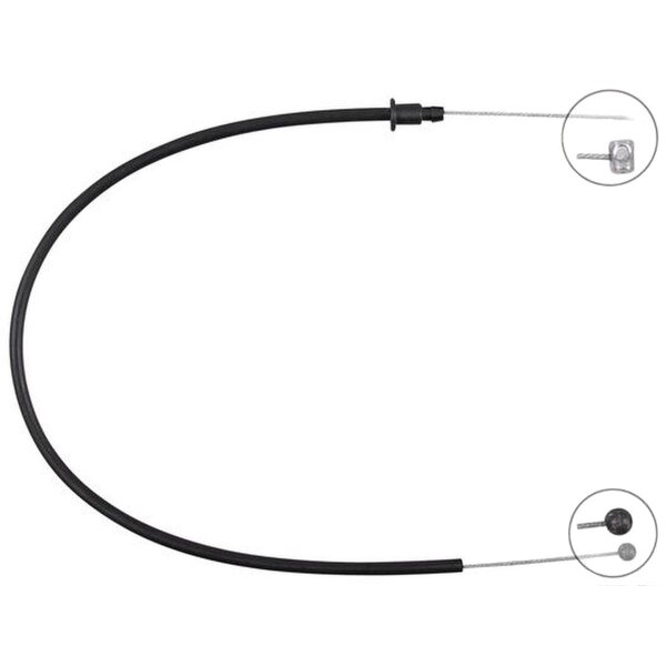 Seilzug Feststellbremse kein Wegrollen 515 mm A.B.S. für u.a. MB E-KLASSE