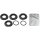 Brake caliper guide sleeve set without bolts A.B.S. for RENAULT RAPID and others