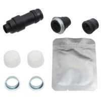 Brake caliper guide sleeve set without bolts A.B.S. for...