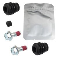 Brake calliper guide sleeve set without bolts A.B.S. for...