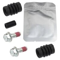 Brake calliper guide sleeve set without bolts A.B.S. for...