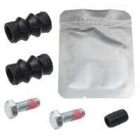 Brake caliper guide sleeve set with screws A.B.S. for...