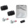 Brake caliper guide sleeve set without bolts A.B.S. for OPEL ASTRA and others