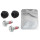 Brake calliper guide sleeve set without bolts A.B.S. for HONDA CIVIC