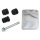 Brake caliper guide sleeve set without bolts A.B.S. for HYUNDAI i20