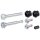 Brake caliper guide sleeve set with screws A.B.S. for MINI and others