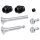 Guide sleeve set brake calliper with bolts A.B.S. for MAZDA CX-5 and others