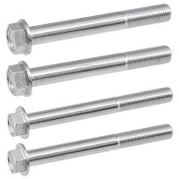 Brake caliper guide sleeve set with bolts A.B.S. for...