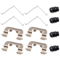 Accessory set disc brake pad A.B.S. for HYUNDAI SANTA and...