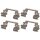 Accessory kit for disc brake pad A.B.S. suitable for BMW 6 Series