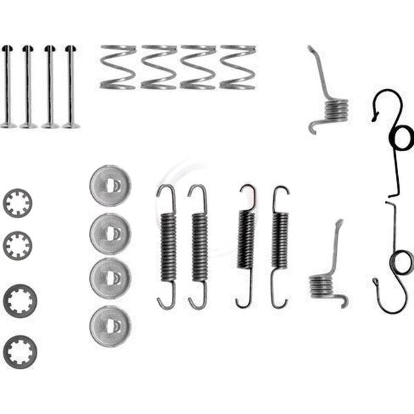 Zubehörsatz Bremsbacken Ø 178 mm A.B.S. für u.a. FORD FIESTA