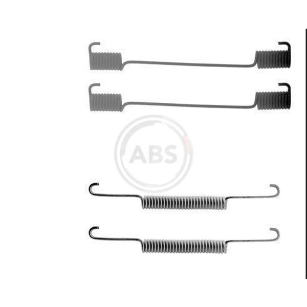 Zubehörsatz Bremsbacken hinten A.B.S. für AUSTIN METRO I Fastback