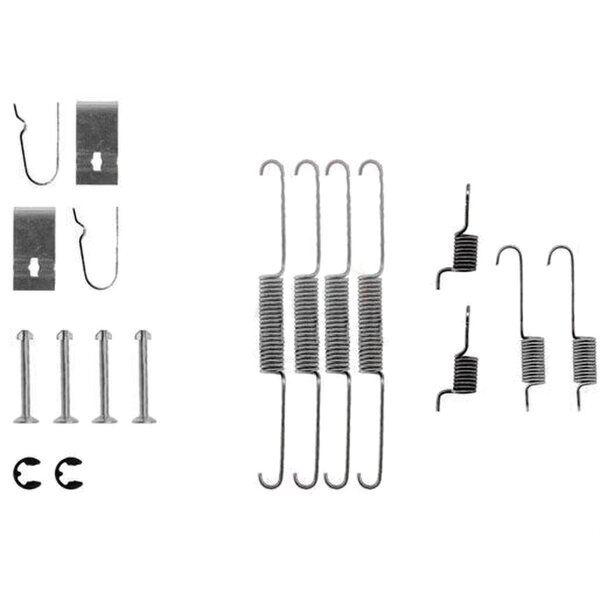 Accessory set brake shoes Ø 200 mm A.B.S. suitable for e.g. MAZDA 626